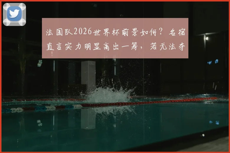 法国队2026世界杯前景如何？名宿直言实力明显高出一筹，若无法夺冠将成巨大遗憾